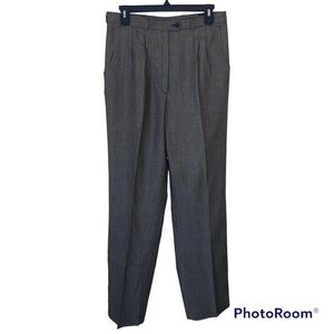 Women’s Vintage Giorgio Sant Angelo Merino Wool Grey Pants Size 12